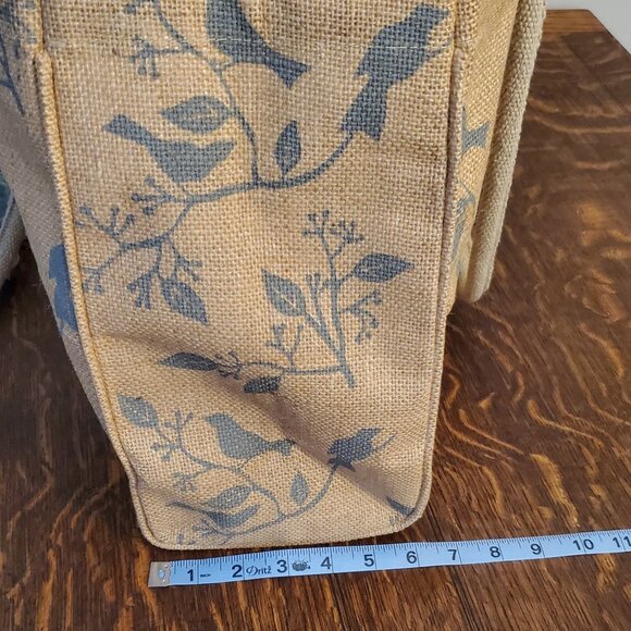 KAF Home Bird Print Market Tote Bag - Picture 4 of 7